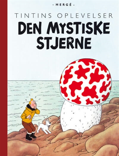 Tintin: Den mystiske stjerne - retroudgave forside